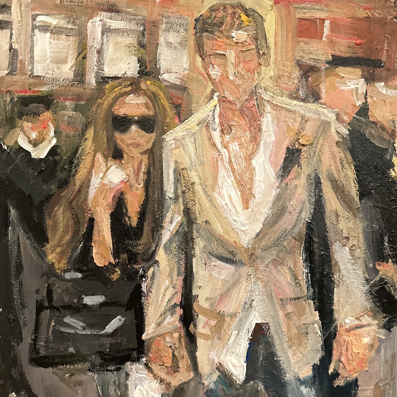 "Posh Spice with a dude" 2025